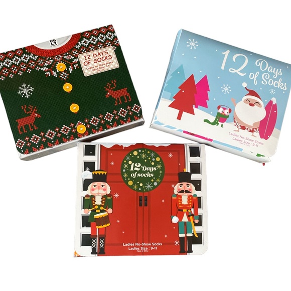 Other New 12 Day Of Socks Advent Calendar Poshmark